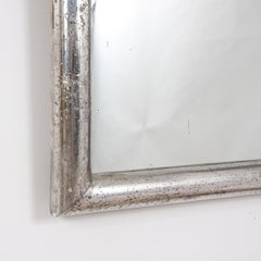 French Silver Leaf Bistro Mirror