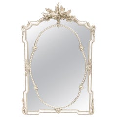 Silver Mantel Mirrors and Fireplace Mirrors