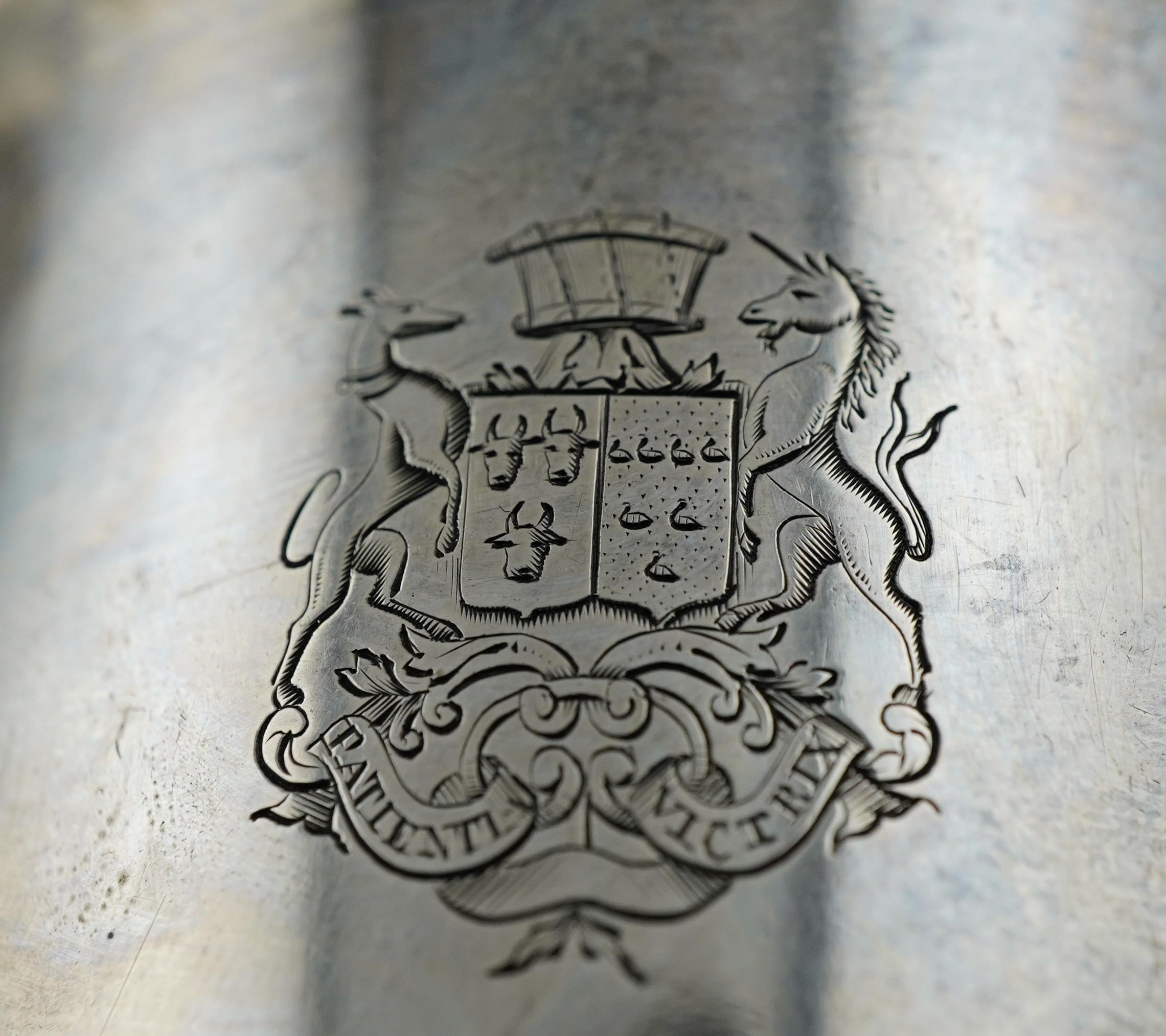 Französisch Silber Paar von  Becher vor 1838 (Empire) im Angebot