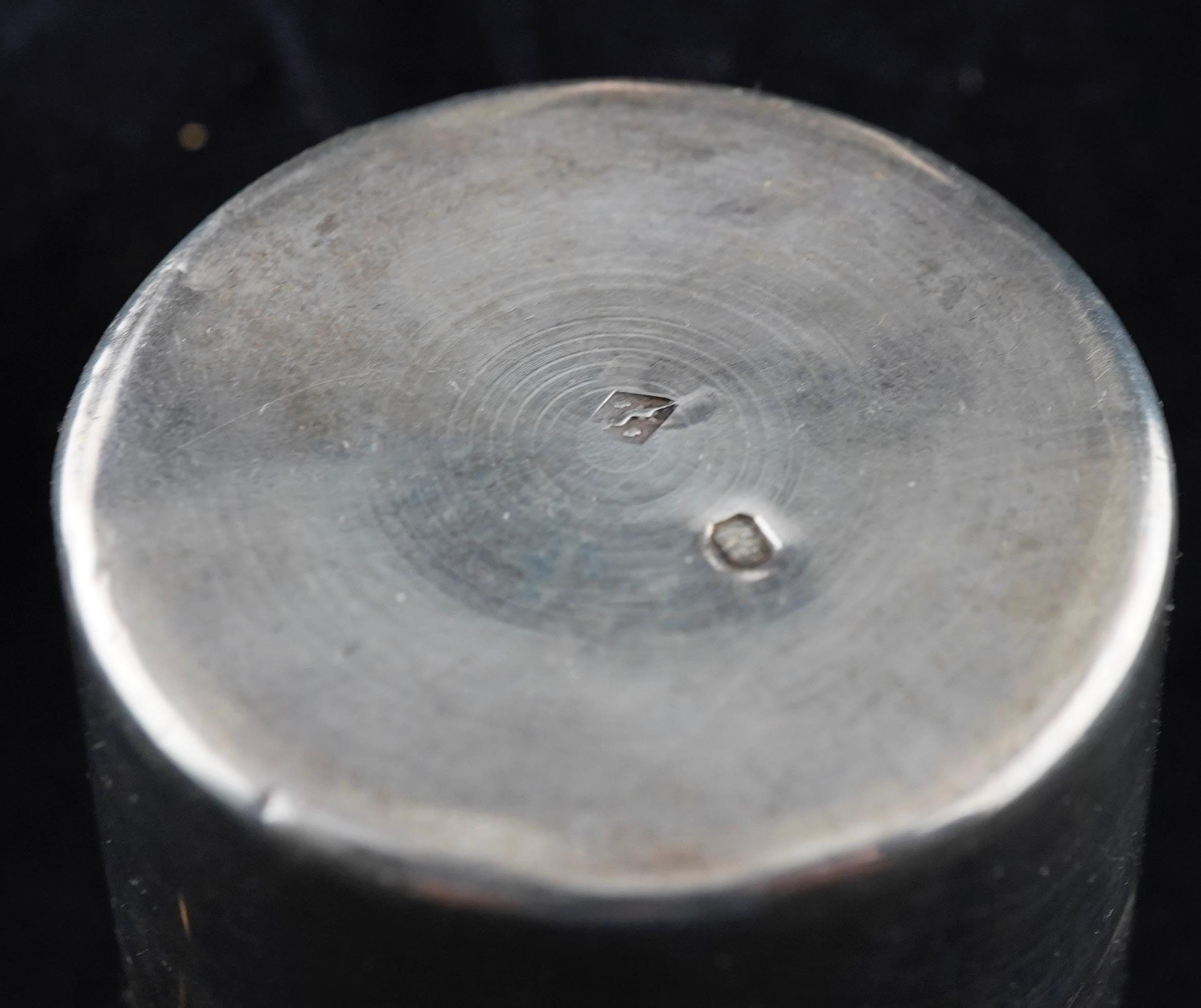 Französisch Silber Paar von  Becher vor 1838 im Zustand „Gut“ im Angebot in Sarasota, FL