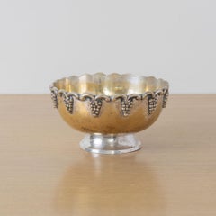 French Silver Pedestal Bowl