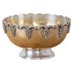 French Silver Pedestal Bowl