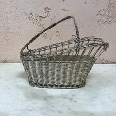 French Silver Plate Bottle Holder, circa 1920