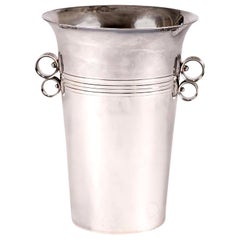 French Silver Plate Champagne Bucket