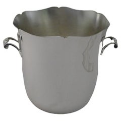 Retro French Silver Plated Champagne Bucket / Wine Cooler by Ercuis, Paris
