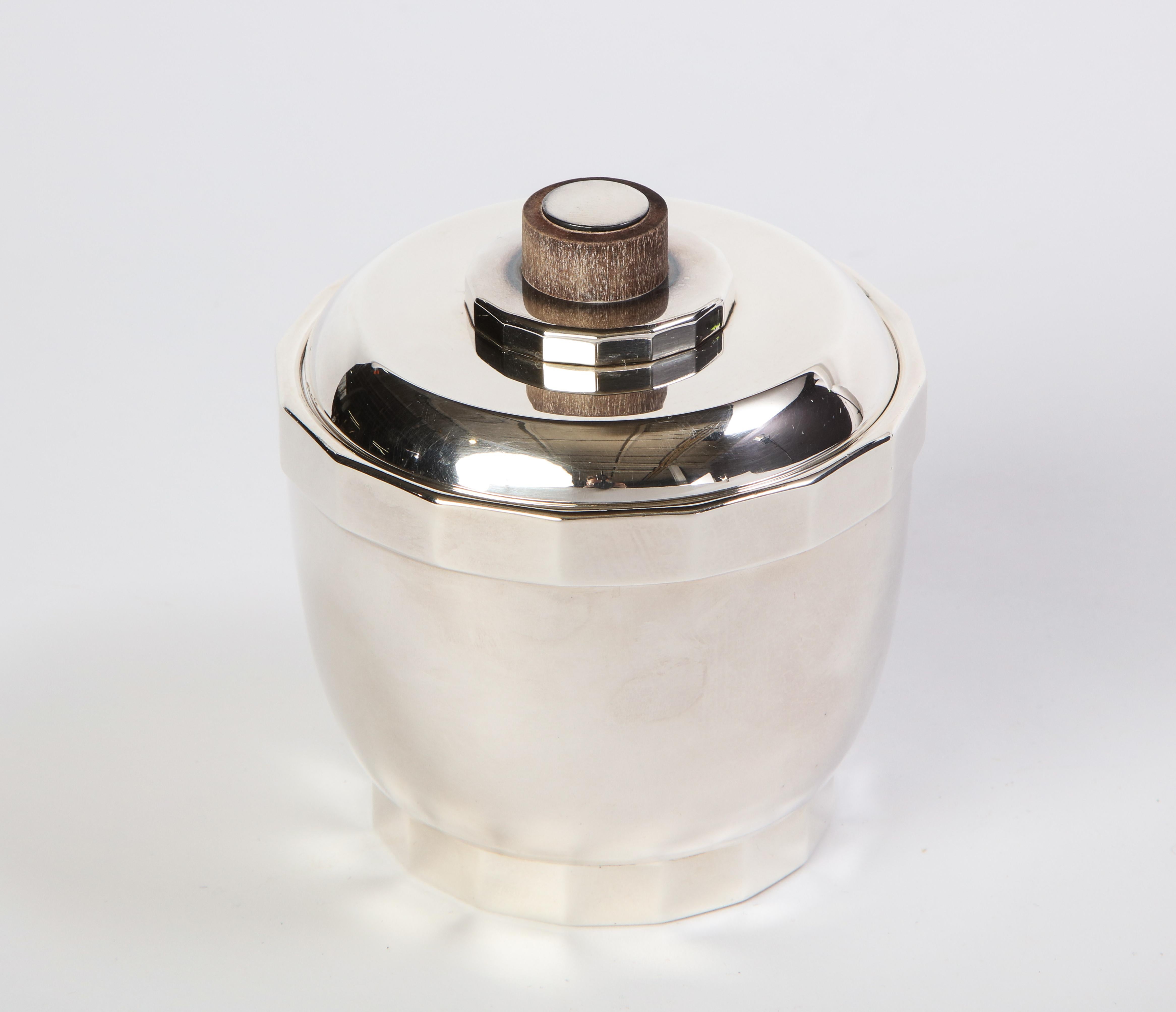 French Silver-Plated Four-Piece Puiforcat Tea and Coffee Service, circa 1990 For Sale 10
