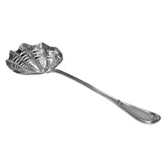French Silver Sifter Ladle, probably Pierre Queille 1834-1846