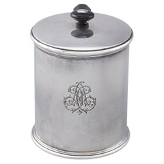 Antique French, Silver Travel Canteen