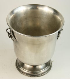 French Silver Wine Cooler /Ice bucket , circa 1920