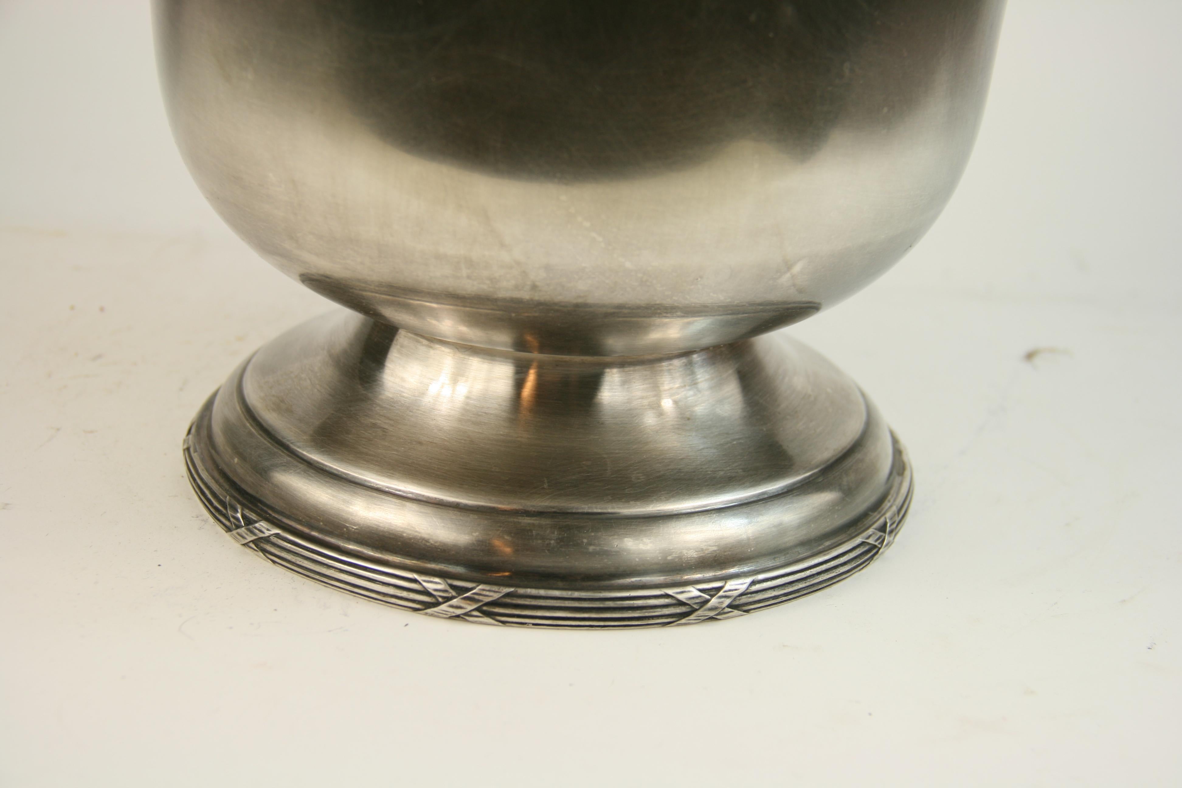 French Silver Wine Cooler /Ice bucket , circa 1920 1