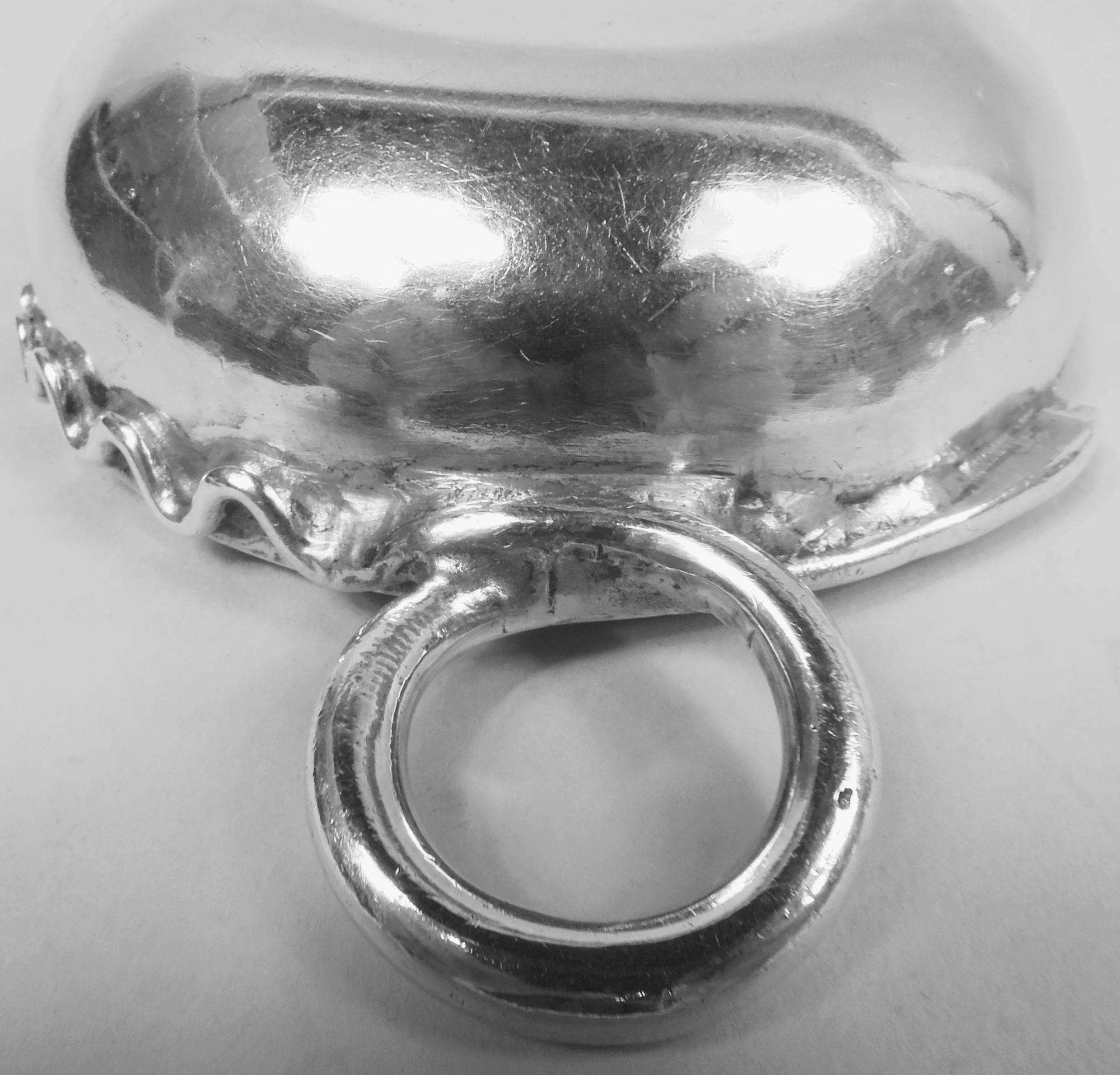 French Silver Wine Taster Formerly Property of Ancien Regime Priest For Sale 2