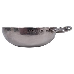 French Silver Wine Taster Formerly Property of Ancien Regime Priest