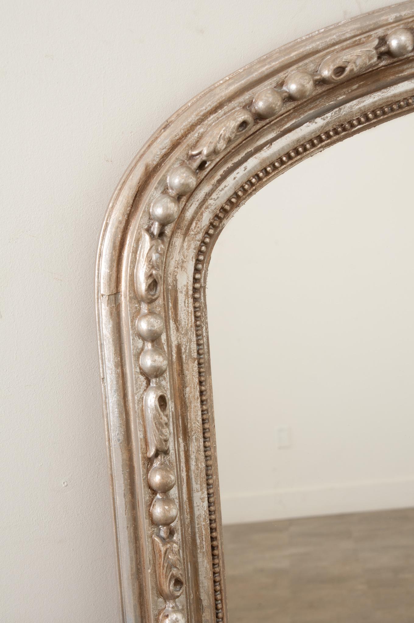 French Silvered Louis Philippe Mirror 2