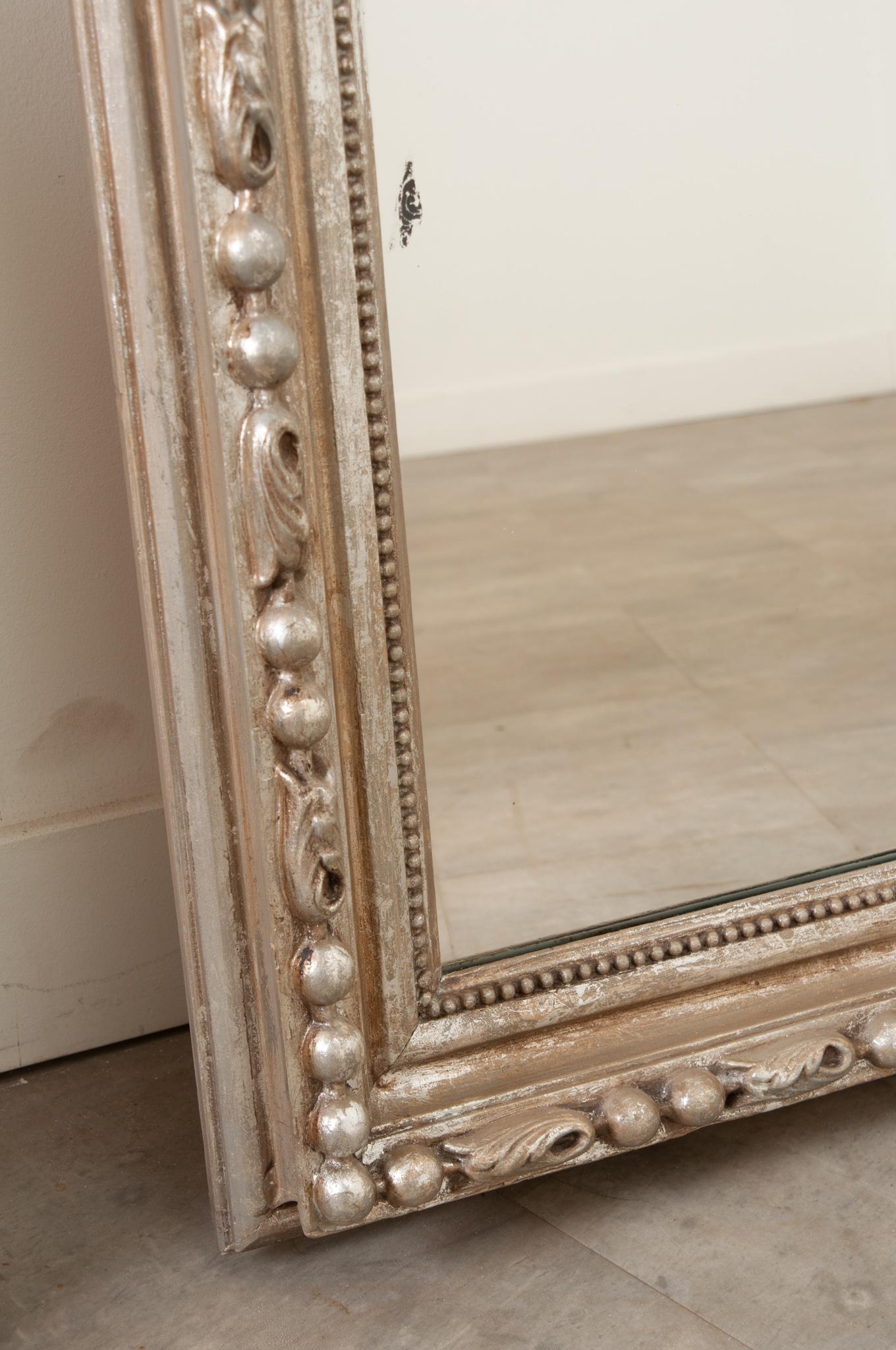French Silvered Louis Philippe Mirror 3