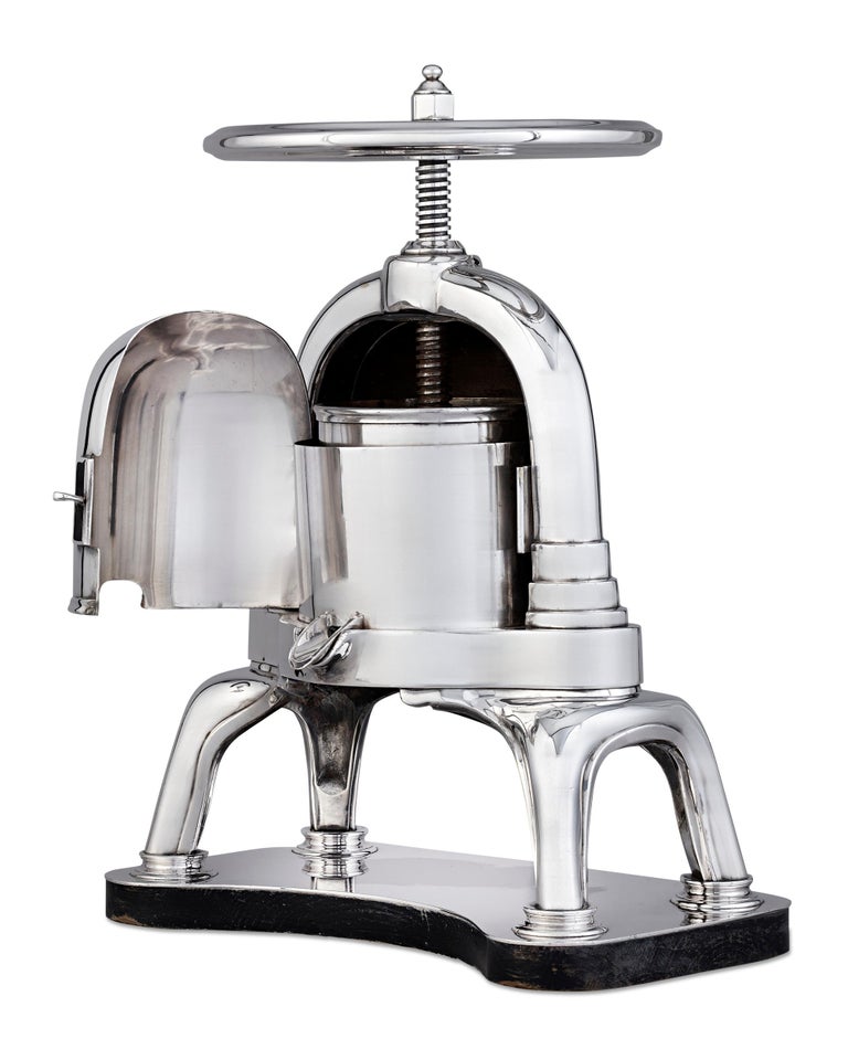 French Silverplate Duck Press at 1stDibs