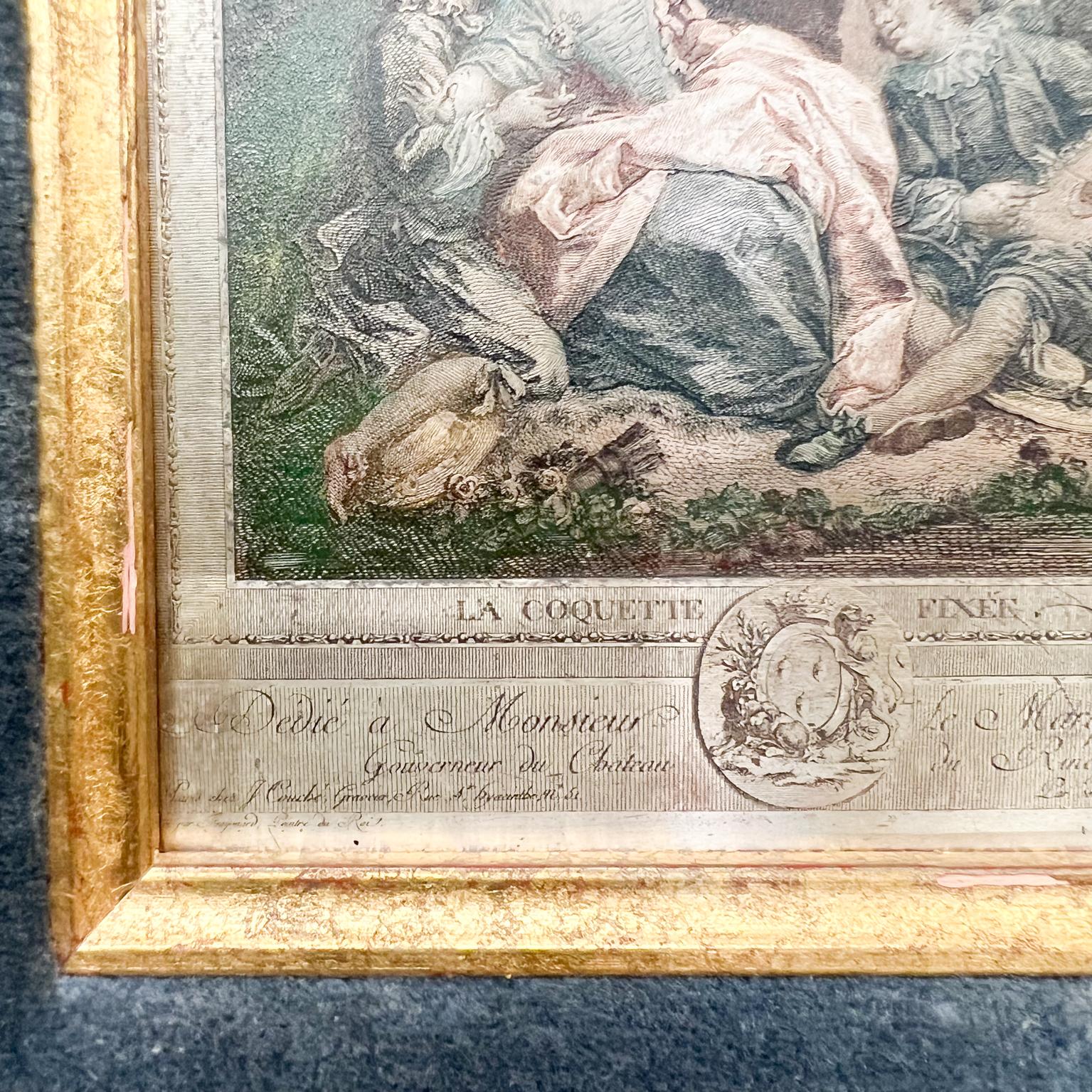 Platería Francesa Arte Vintage: La Coquette Fixee Francia Francés en venta
