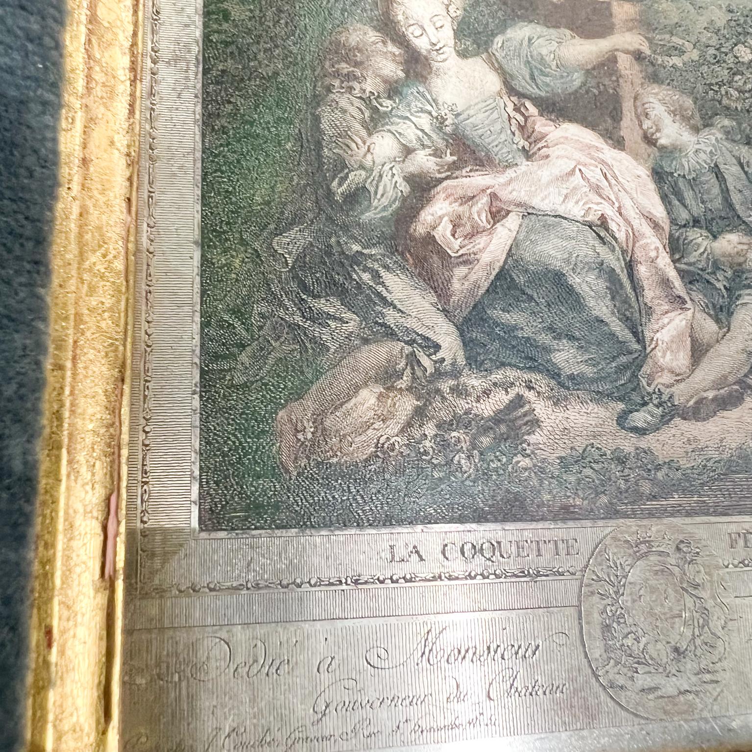 Platería Francesa Arte Vintage: La Coquette Fixee Francia siglo XX en venta