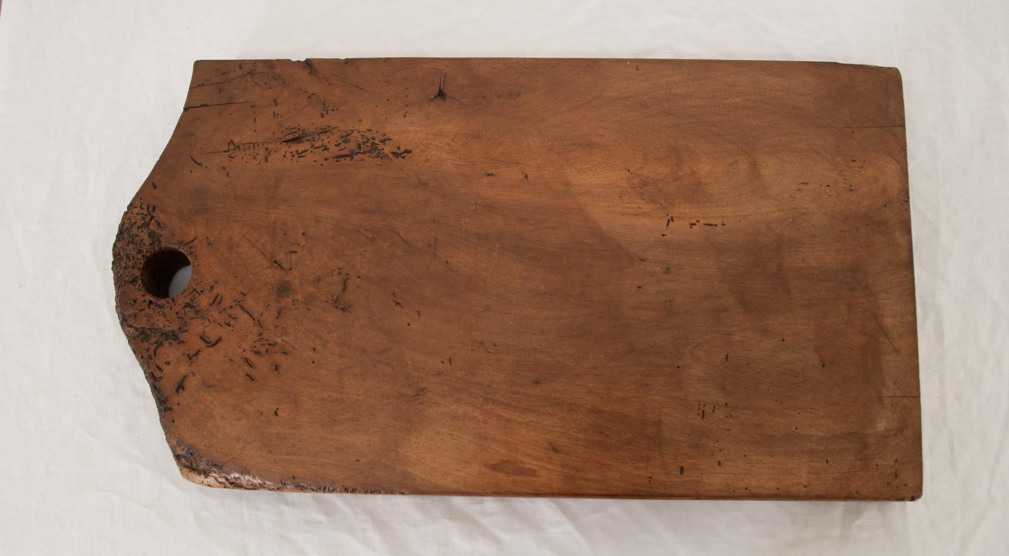 French Single Plank Chopping Block In Good Condition In Baton Rouge, LA
