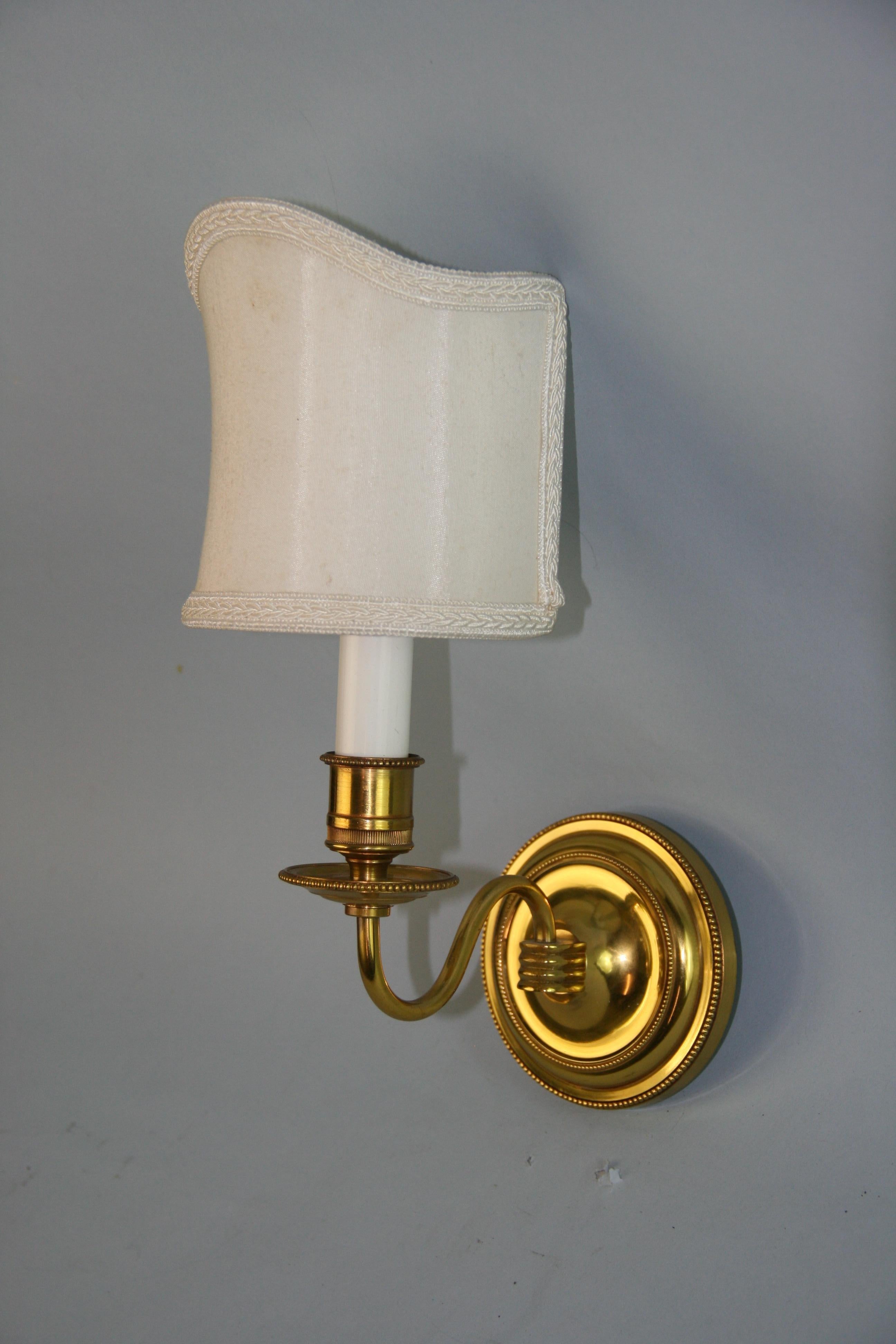 half shade for wall sconce