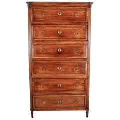 Antique French Six-Drawer Chest