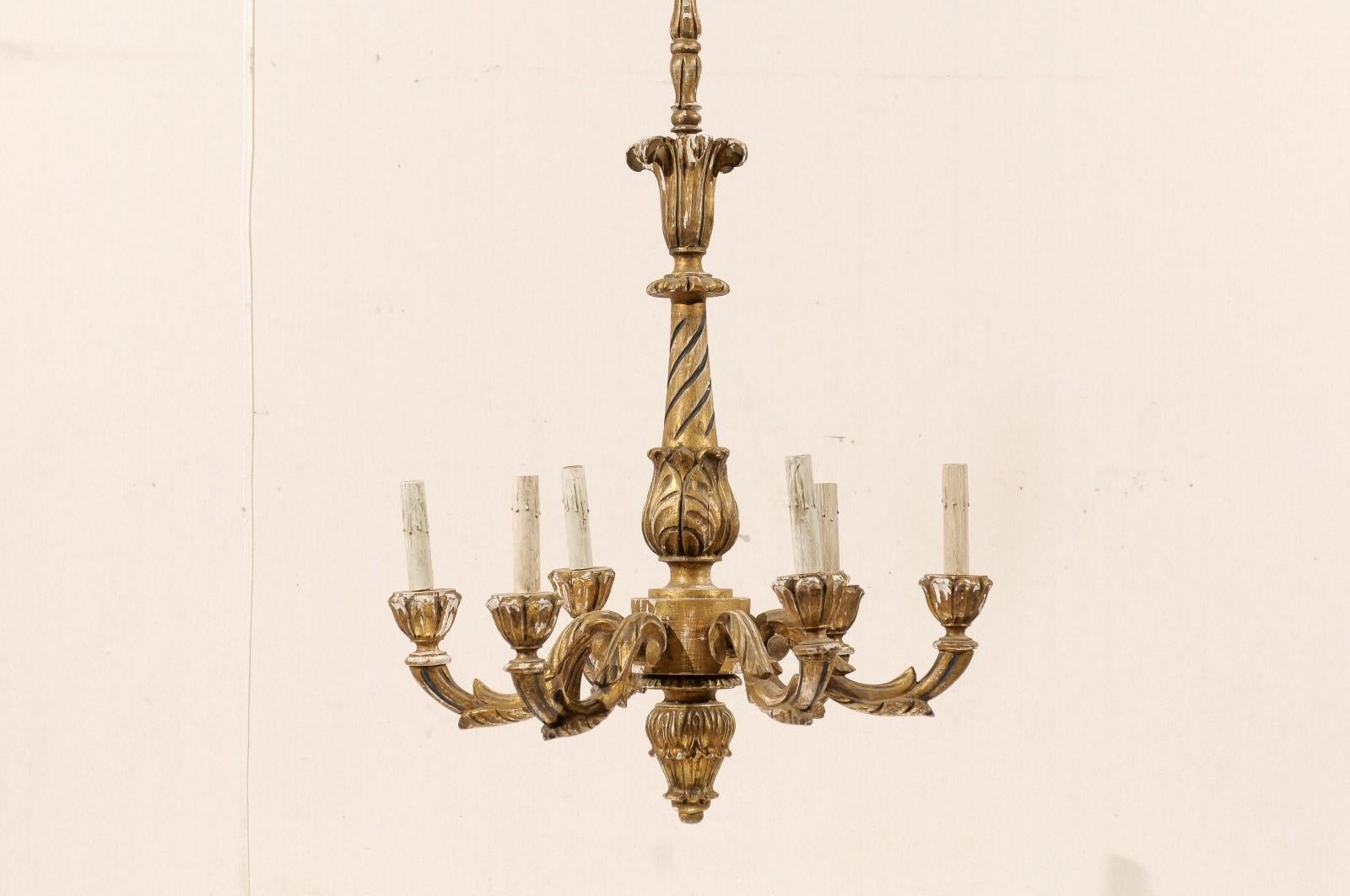 gilded age chandelier