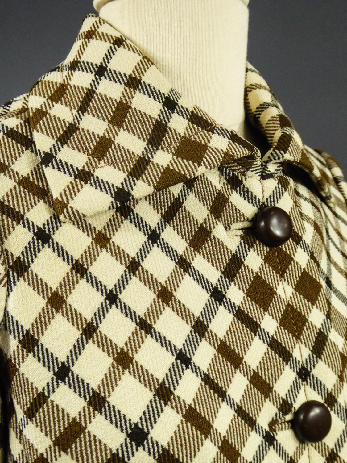 French Skirt Suit Demi-Couture Christian Dior / Bérénice Marseille Circa 1968 1