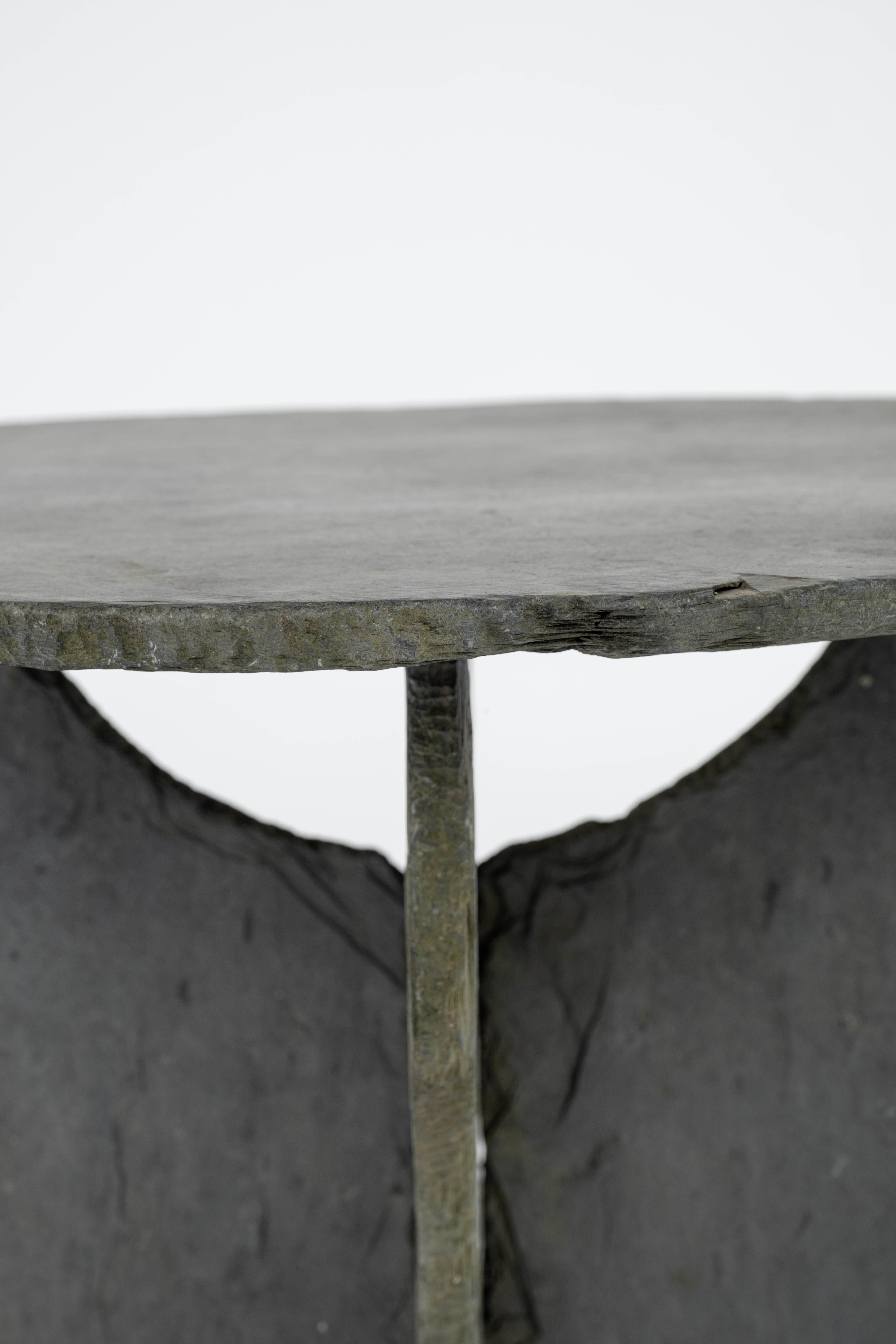 French Slate Round Table For Sale 6