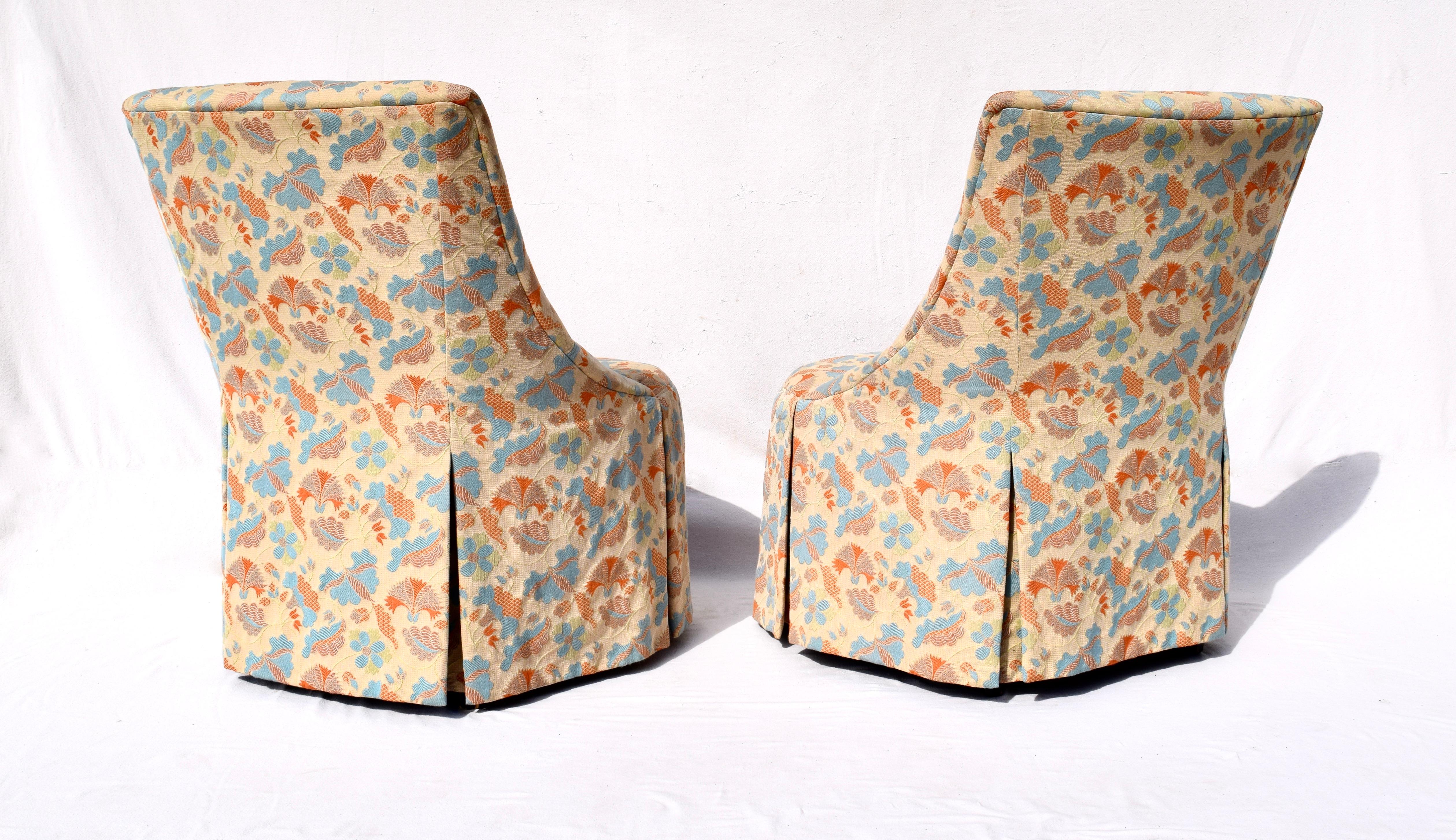 French Slipper Chair by Grange France In Excellent Condition In Southampton, NJ