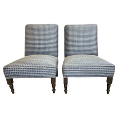 Wood Slipper Chairs