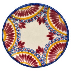 Vintage French Small Quimper Plate, Circa 1930