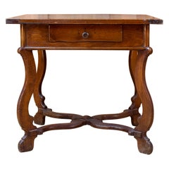 Tavolino francese in legno di pecora - stile Luigi XIV - XIX secolo