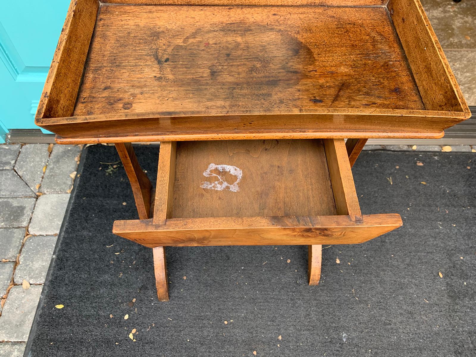 French Small Wooden Table, circa 1810 8