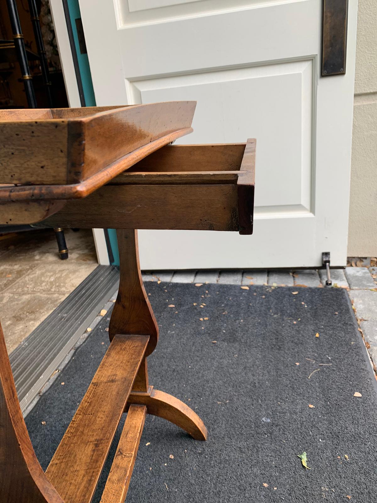 French Small Wooden Table, circa 1810 In Good Condition In Atlanta, GA