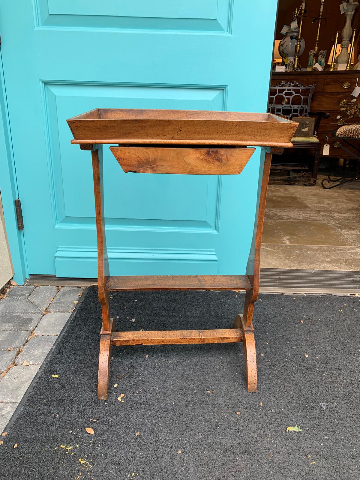 Early 19th Century French Small Wooden Table, circa 1810