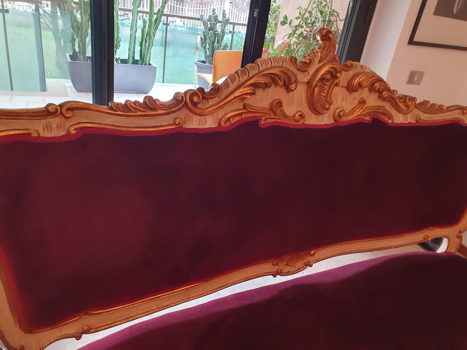 Französisches Sofa im Louis-XVI.-Stil, Ende des 19. Jahrhunderts, TOTAL RESTORED im Angebot 8