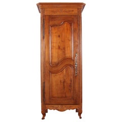 Antique French Solid Cherry Bonnetiere