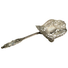 French Solid Silver Asparagus / Pastry Server