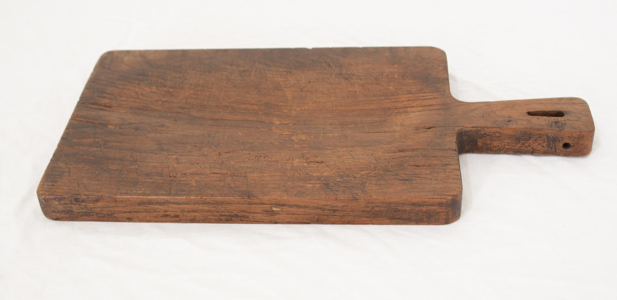Rustic French Solid Wood Chopping Block