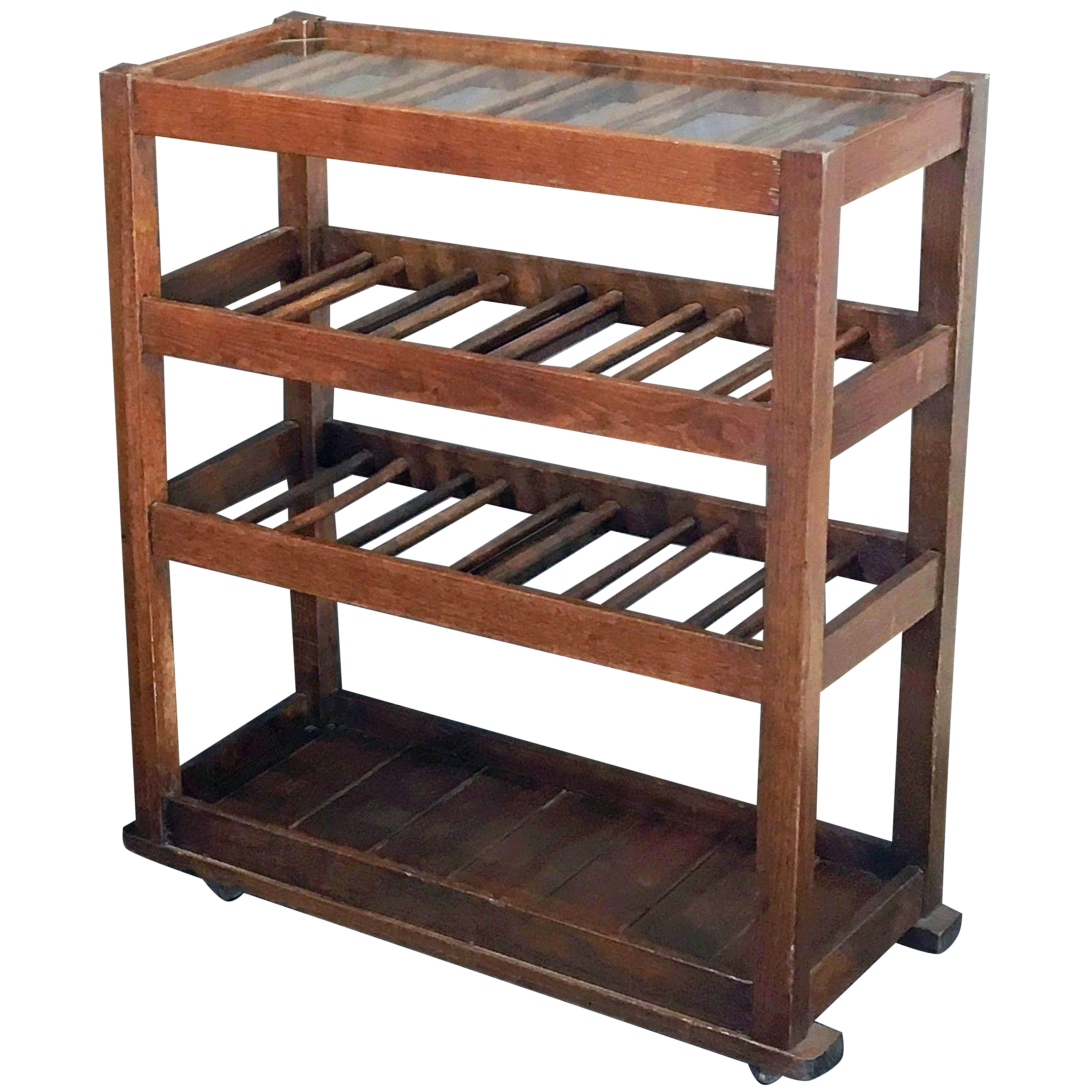 French Sommelier or Wine Tasting Table 