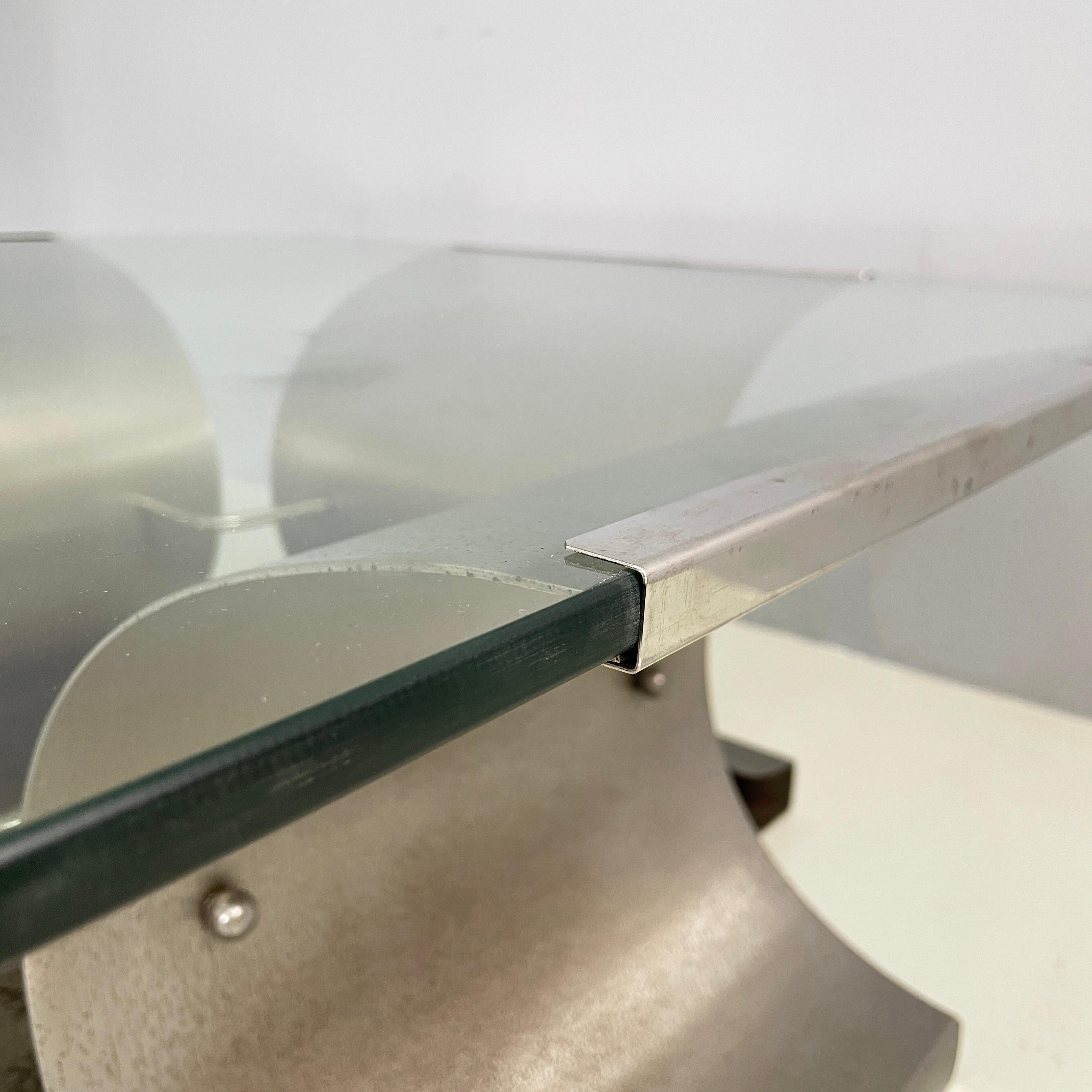 French space age Coffee table by Francois Monnet for  Kappa, 1970s For Sale 4