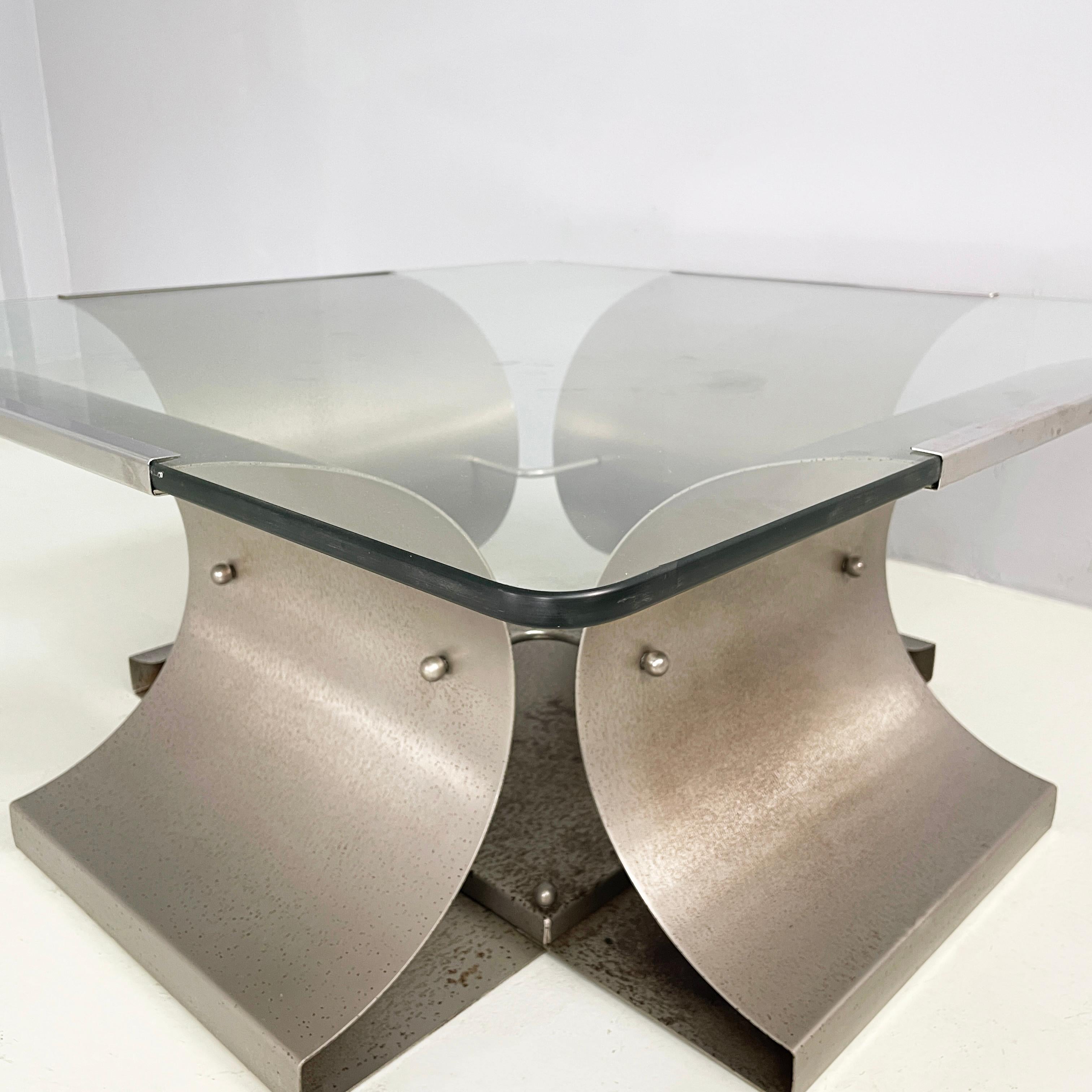 Late 20th Century French space age Coffee table by Francois Monnet for  Kappa, 1970s For Sale