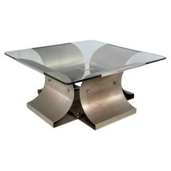 Französischer Space Age Couchtisch von Francois Monnet für  Kappa, 1970er Jahre