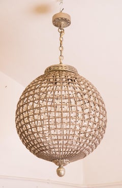 French Sphere Chandelier Emperor style, 1970s