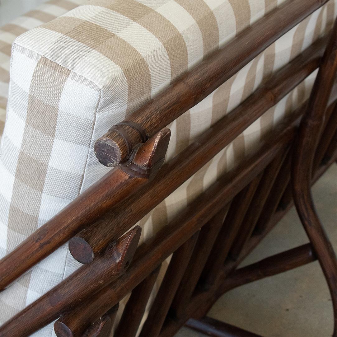 Divano in rattan a spirale francese in vendita 4