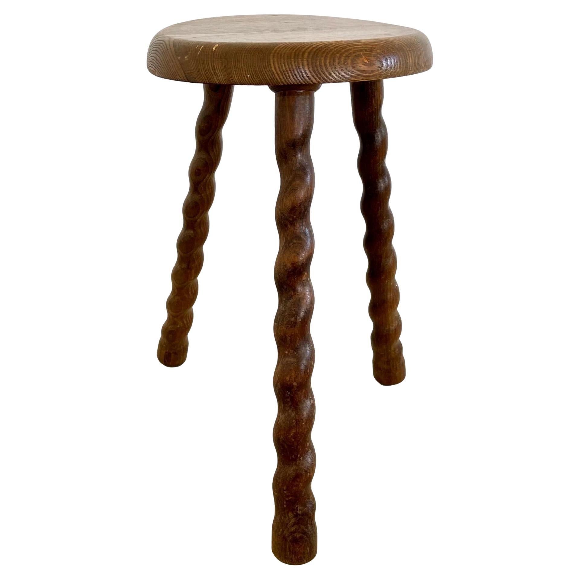 French Spiral Stool at 1stDibs