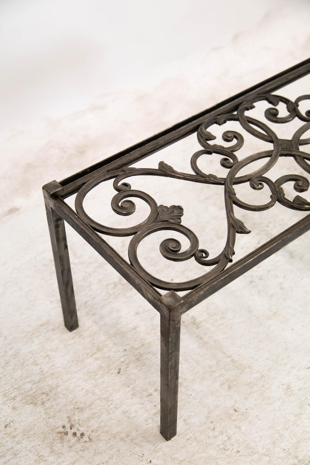 French Steel Coffee Table 1
