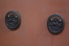 French Steel Safe by Bauche