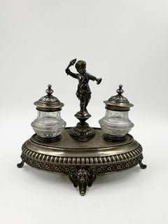 French sterling silver inscription and seal