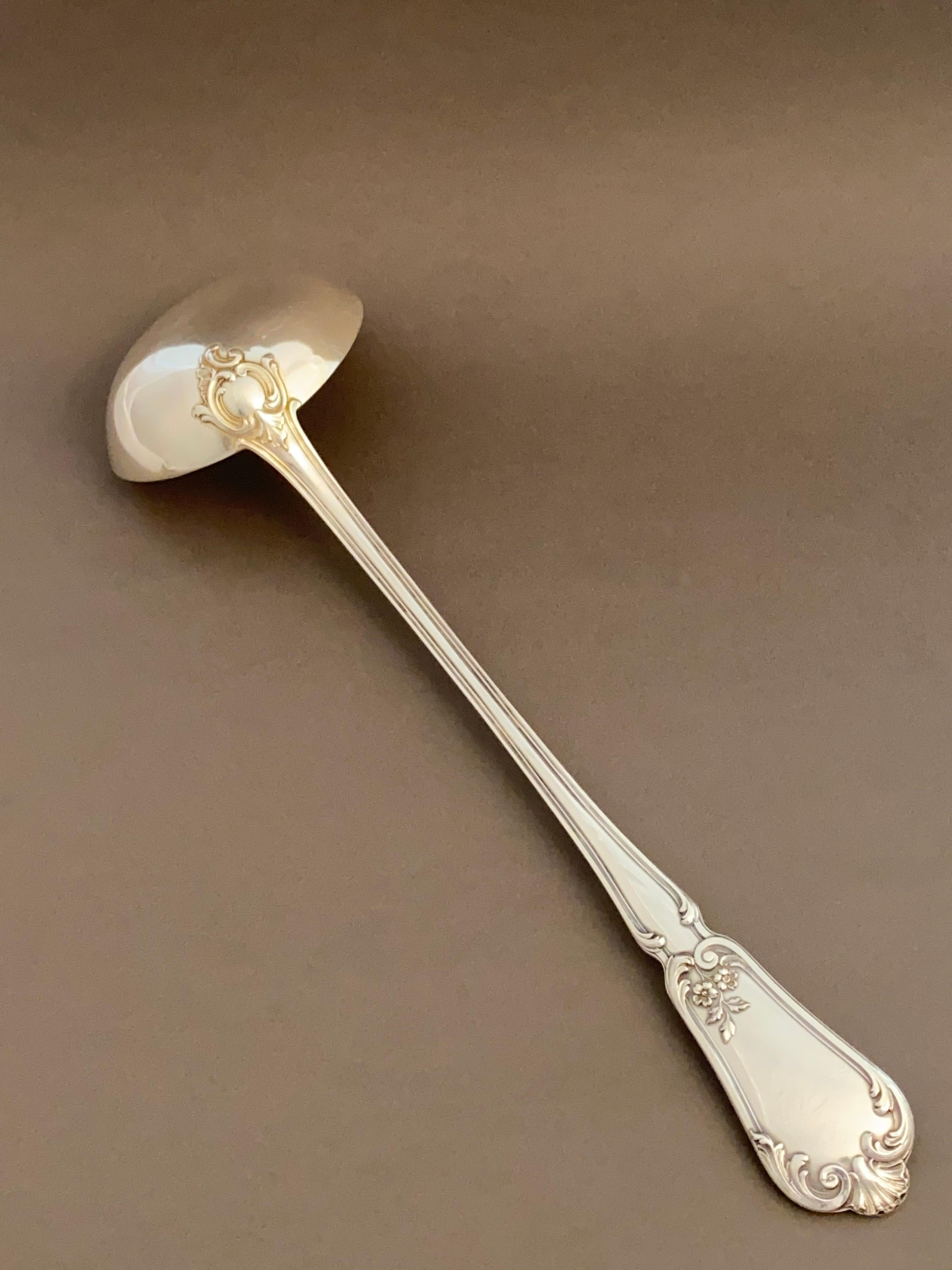 19th Century French Sterling Silver Ladle In Good Condition In PARIS, FR