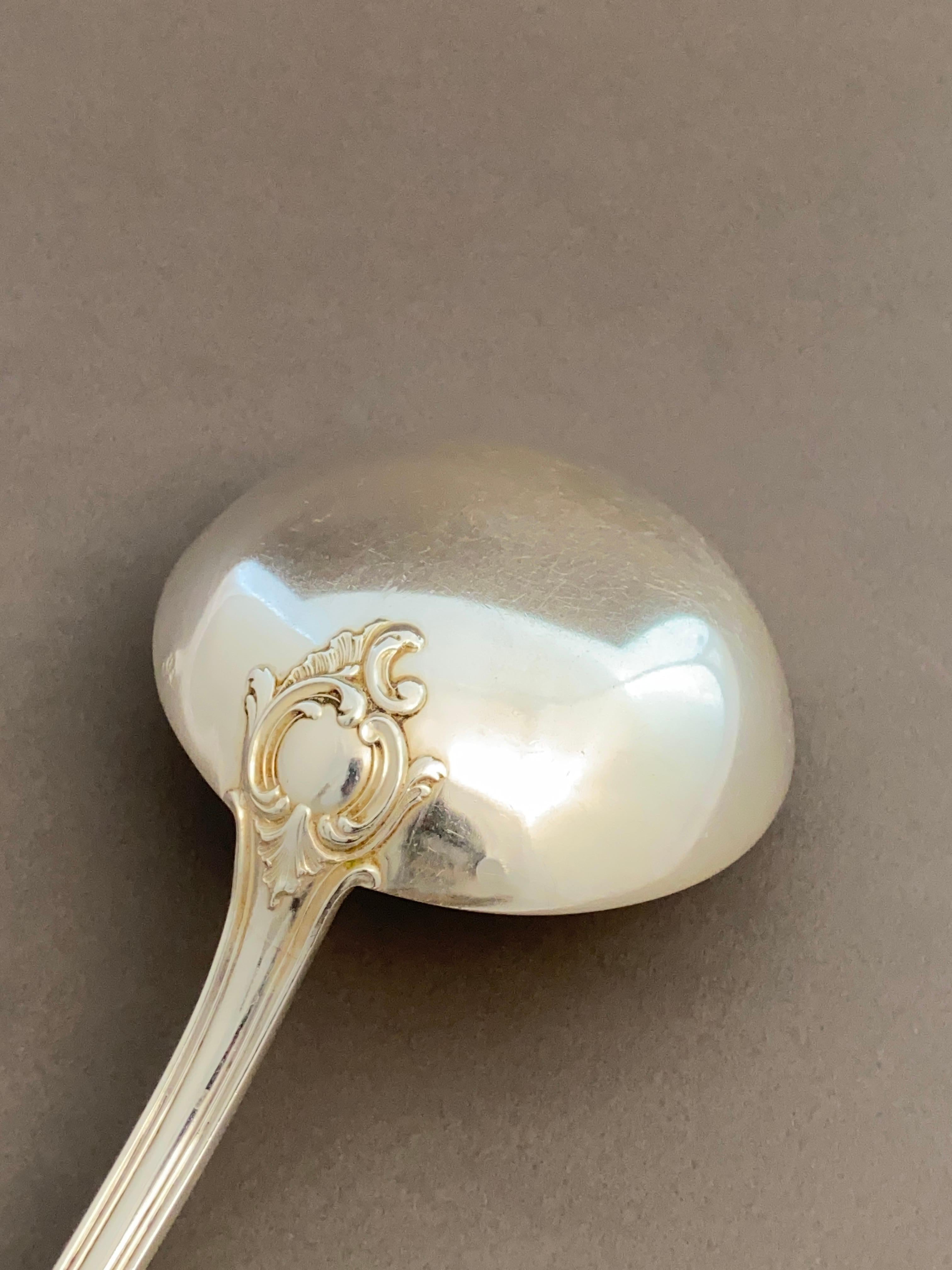 19th Century French Sterling Silver Ladle 4